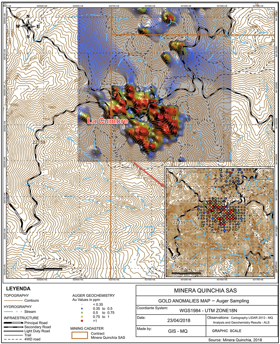 Plan Map Showing Location of Drill Holes